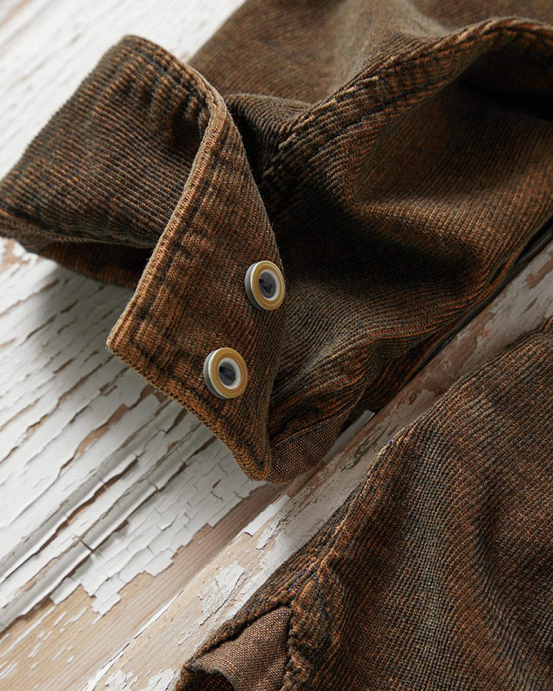 Casual Collared Shirt Jacket